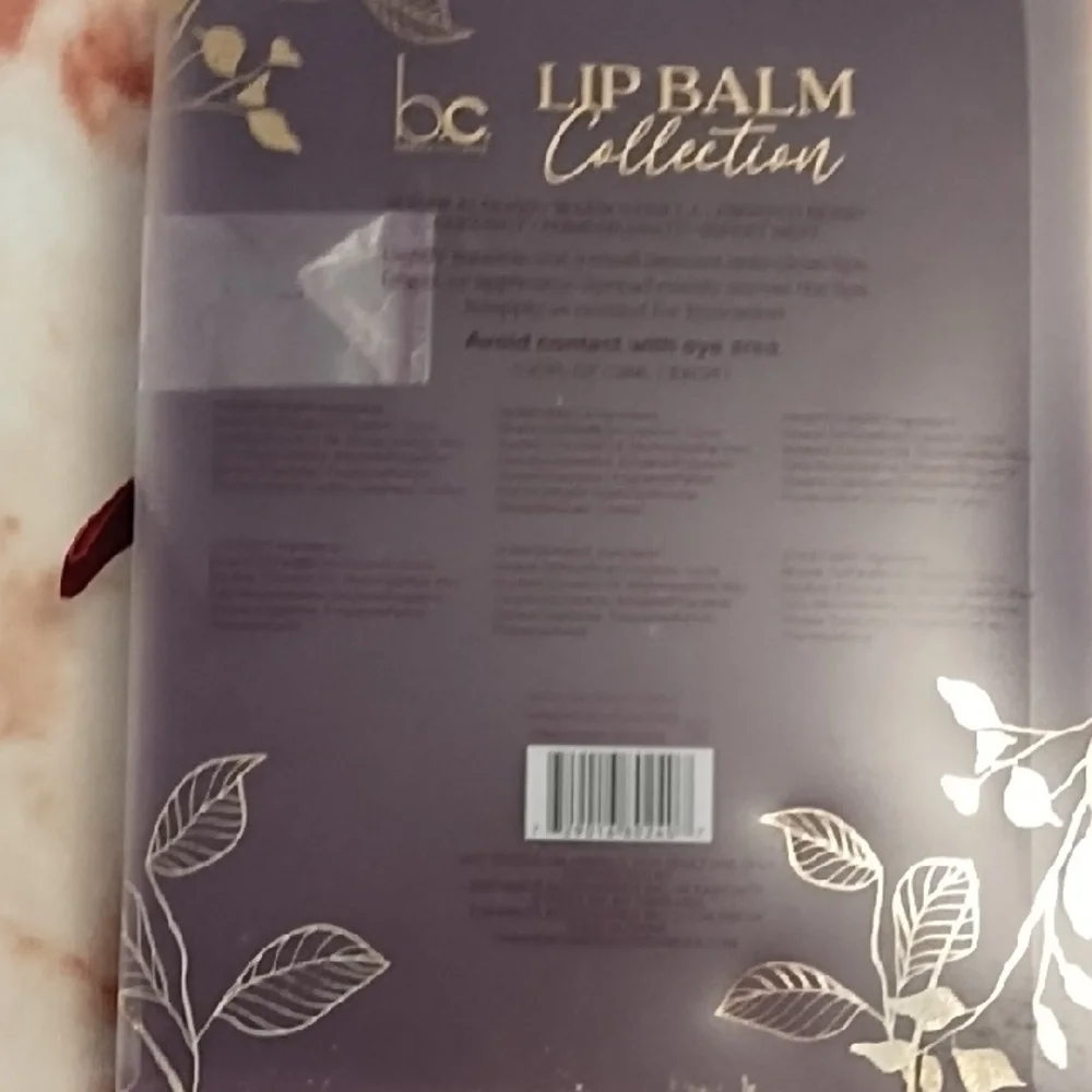 Beauty Concepts Lip Balm Collection - Set of 6 NWT